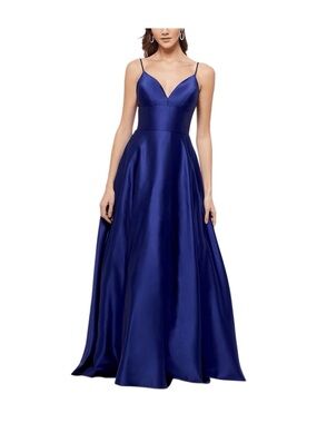 Betsy & Adam Royal Blue Formal Dress Size 6